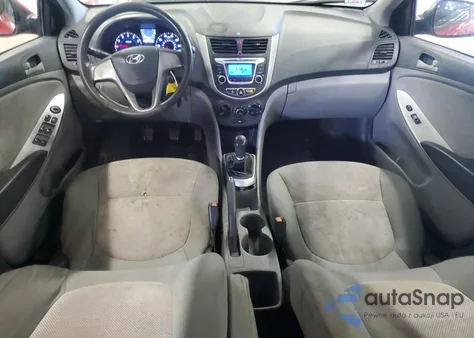2014 Hyundai Accent Gls из США, поврежденный, VIN KMHCT4AE8EU751414